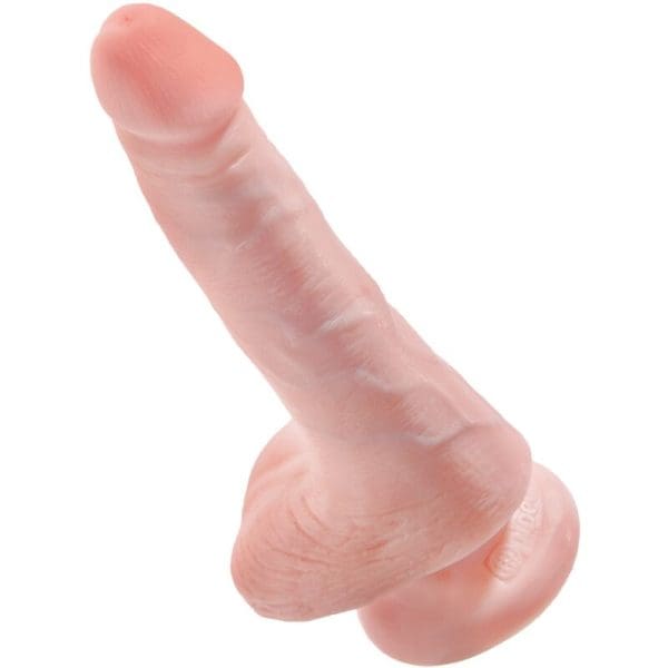 KING COCK - REALISTIC PENIS WITH BALLS 13.5 CM LIGHT 3